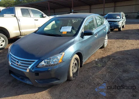 2015 Nissan Sentra Sv from USA, damaged, VIN 3N1AB7AP1FY261108